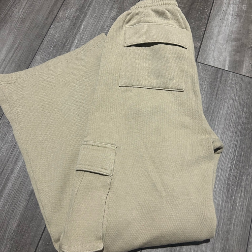 PINK Victoria's Secret Tan Joggers